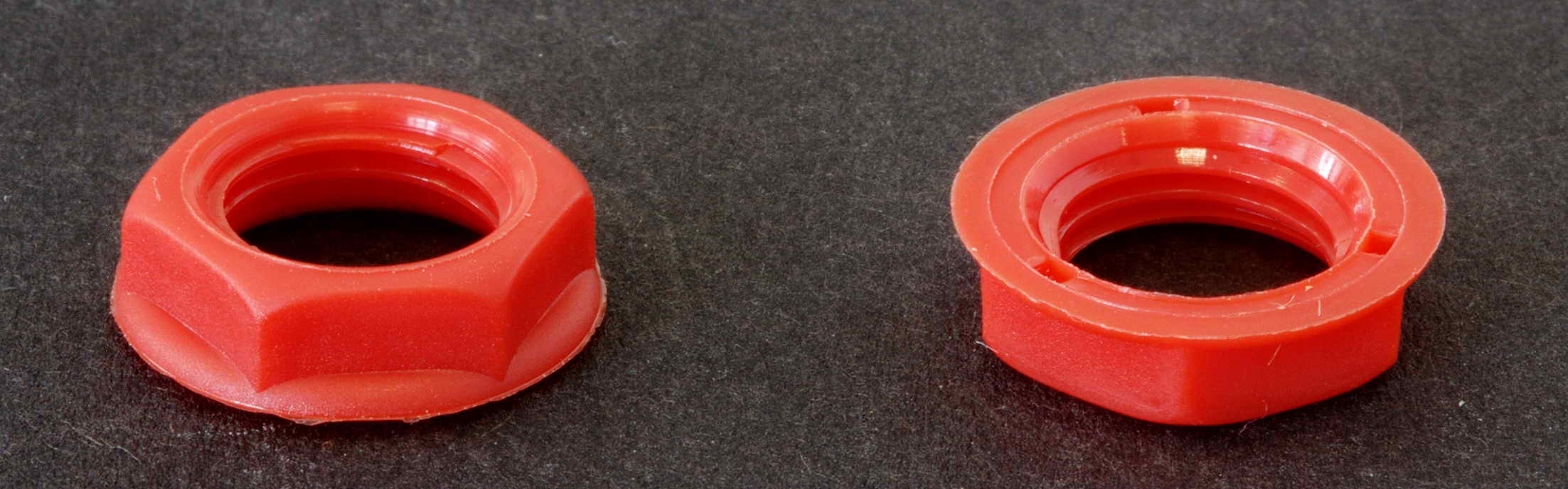 Rote Mutter für Klinkenbuchse CO1030 + CO1060